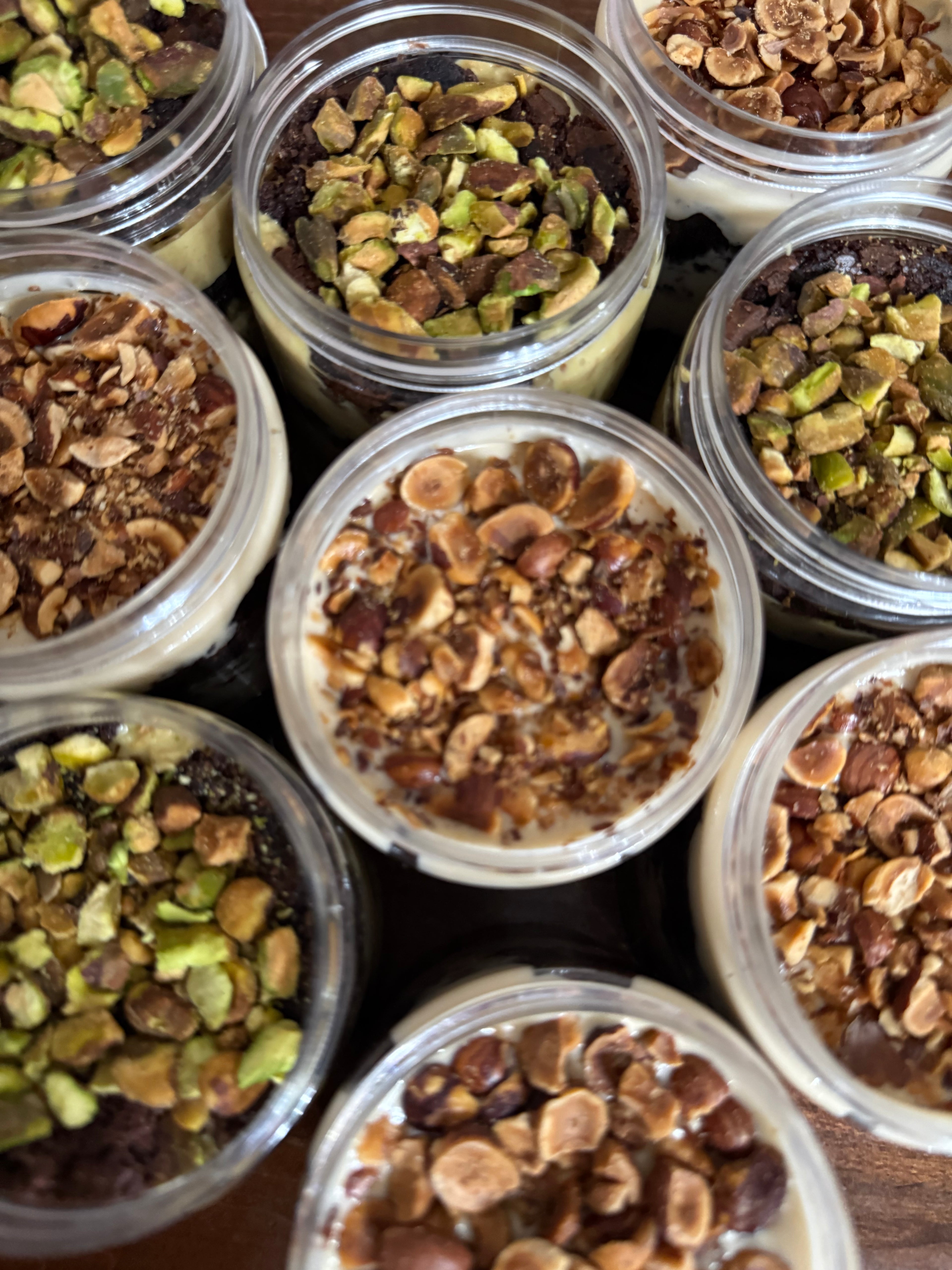 Hazelnut Brownie Jar